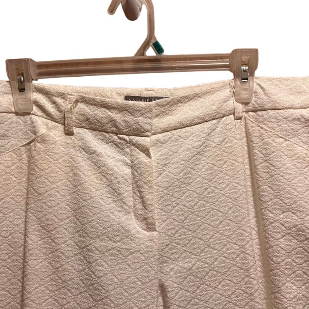 Valerie Stevens Women's Straight Pants Beige Size 14 - Picture 2 of 6